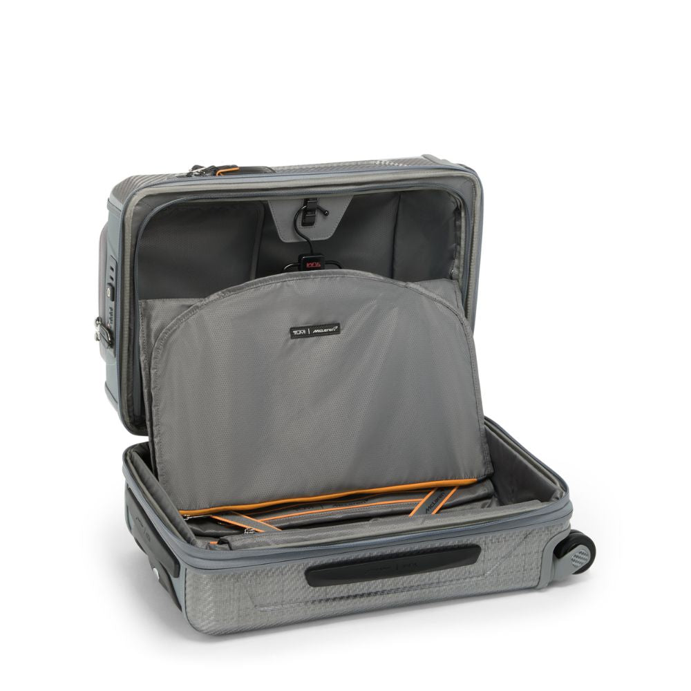 Tumi I Mclaren Aero International Expandable 4 Wheeled Carry-On Super Grey