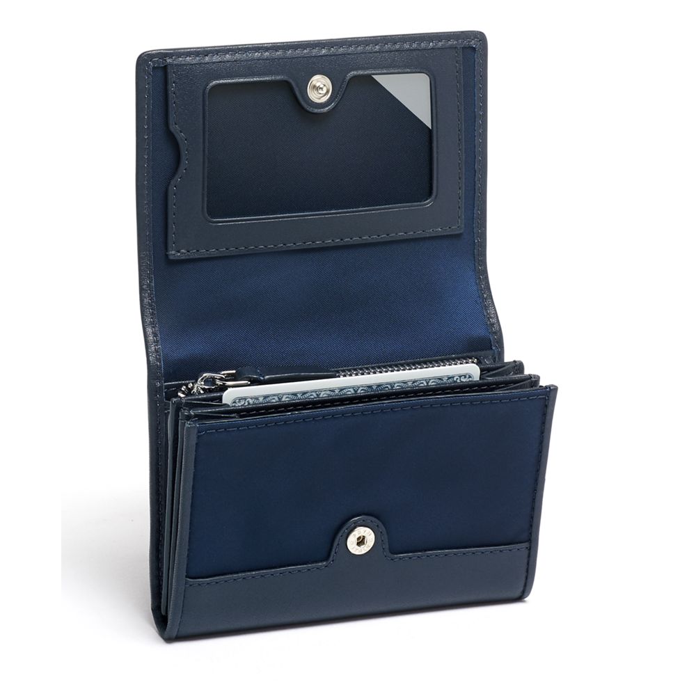Porta-cartão Accordion Card Case Azul