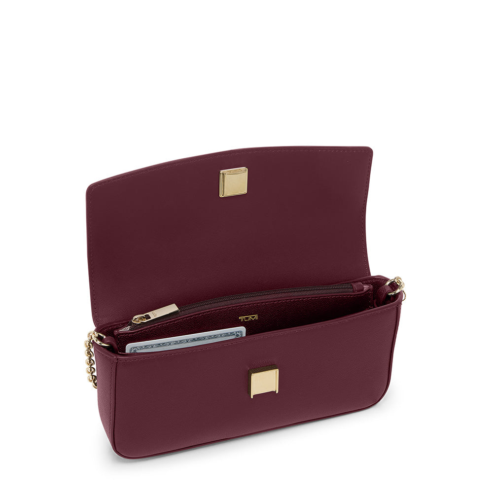 Carteira Transversal On Chain Belden SLG Vinho