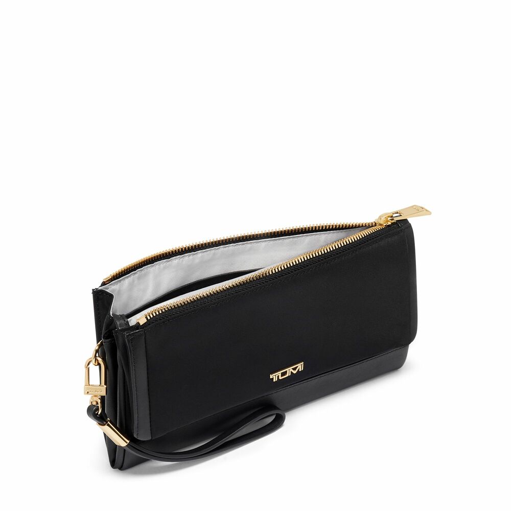 Voyageur SLG Travel Wallet Black/Gold