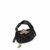 Asra Small Crossbody Black Puff