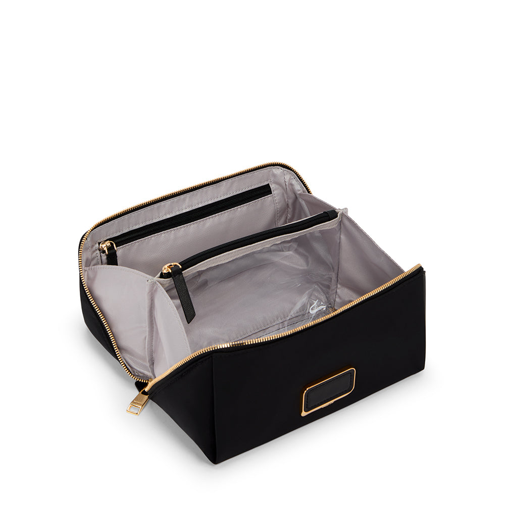 Voyageur Dallas Cosmetic Bag Black/Gold