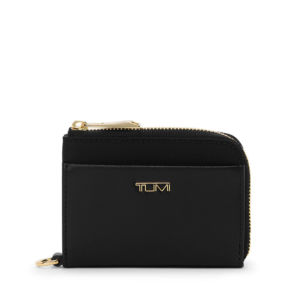 Voyageur Slg L-Zip Card Case Black/Gold