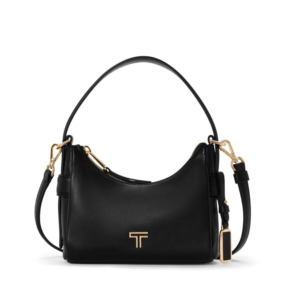 Voyageur Evora Mini Hobo Black/Light Gold
