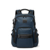 Alpha Bravo Navigation Backpack Navy Coated Canvas