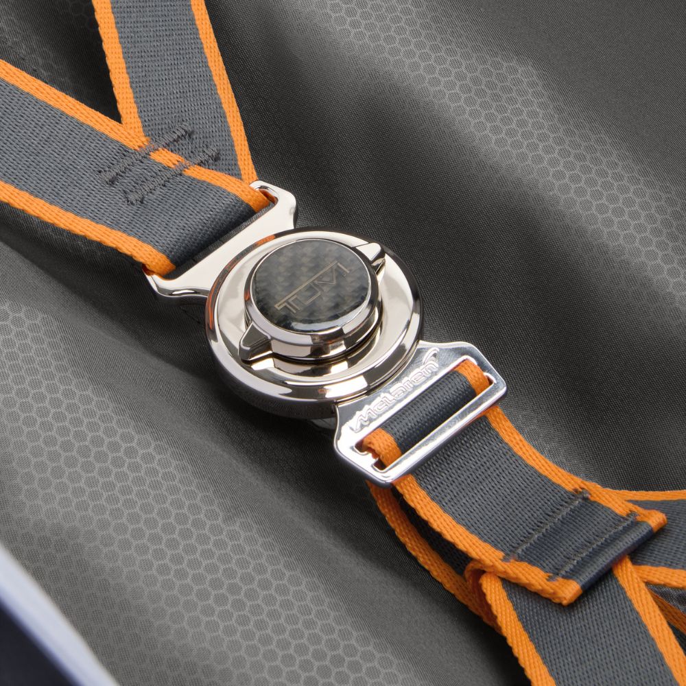 Tumi I Mclaren Aero International Expandable 4 Wheeled Carry-On Super Grey