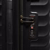 19 Degree Extended Trip Expandable 4 Wheels Packing Case Black Texture