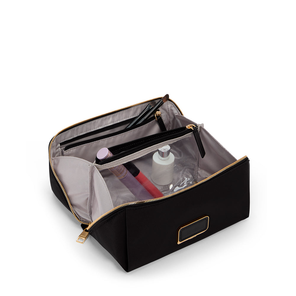 Voyageur Dallas Cosmetic Bag Black/Gold