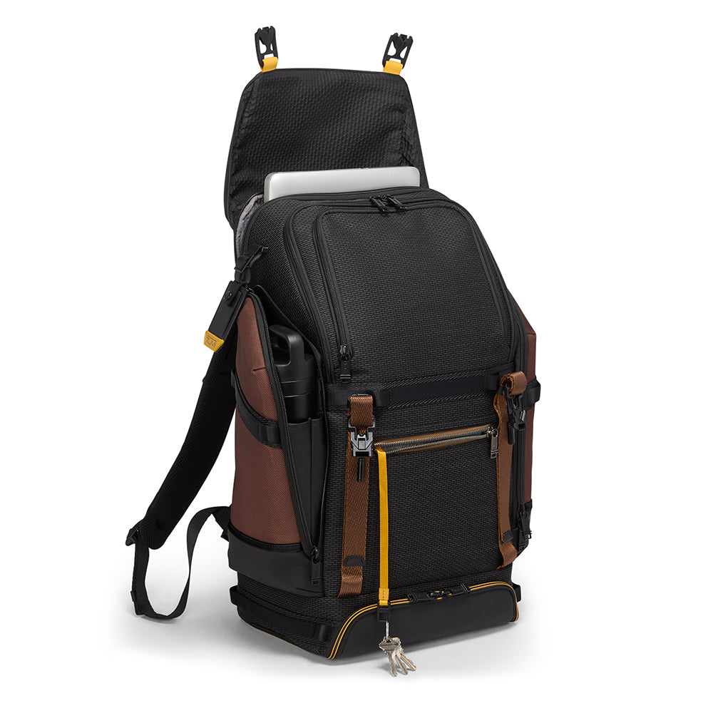 Alpha Bravo Expedition Flap Backpack Black Onyx