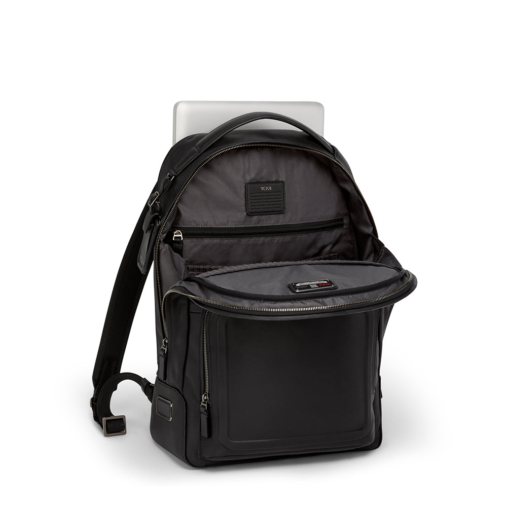 Tumi Harrison Warren Backpack Black Bombe