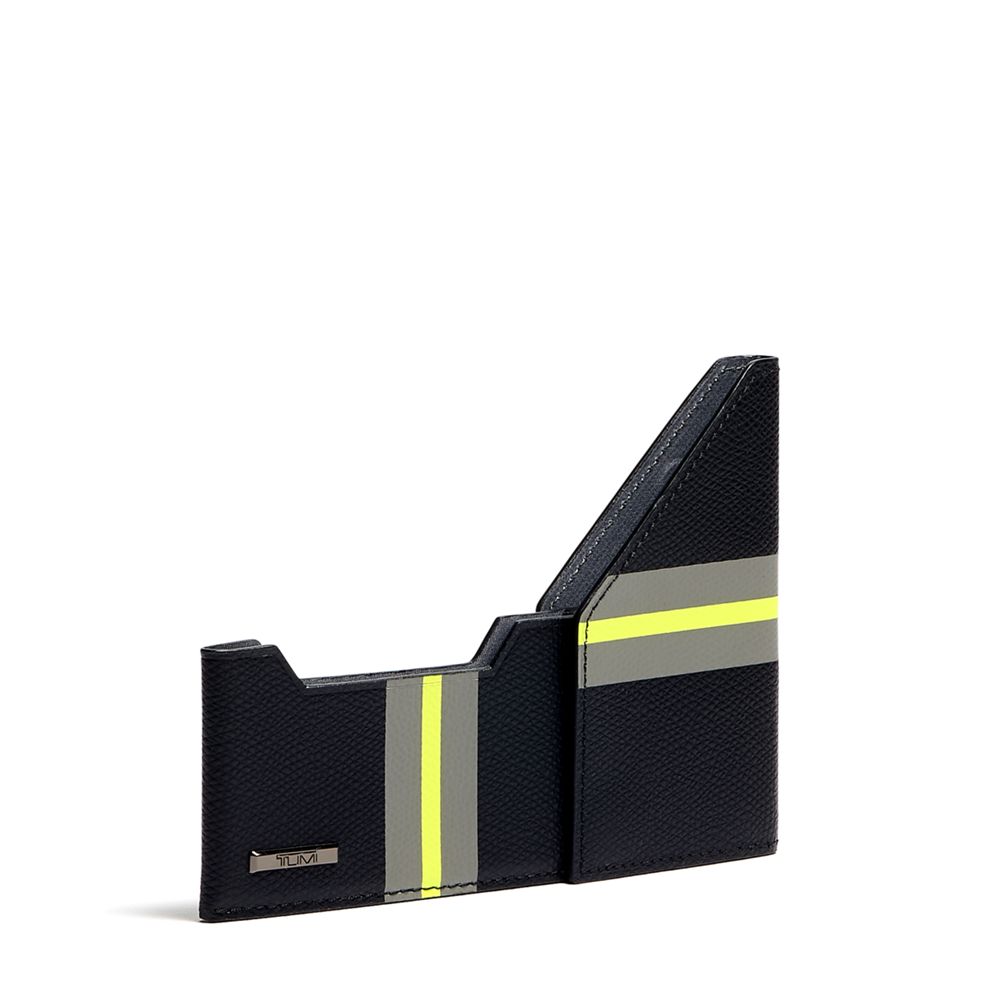 Business Card Case Couro Preto