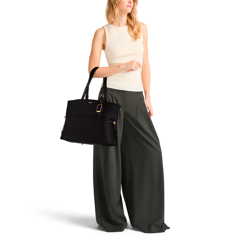 Voyageur Cam Large Tote Black/Gold