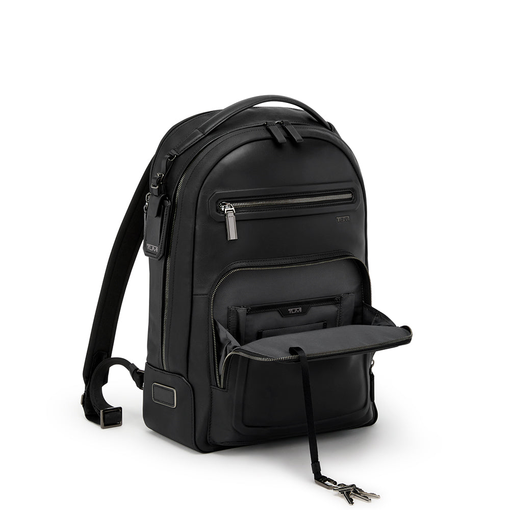 Tumi Harrison Warren Backpack Black Bombe