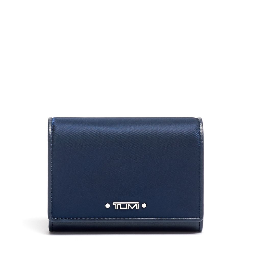 Porta-cartão Accordion Card Case Azul