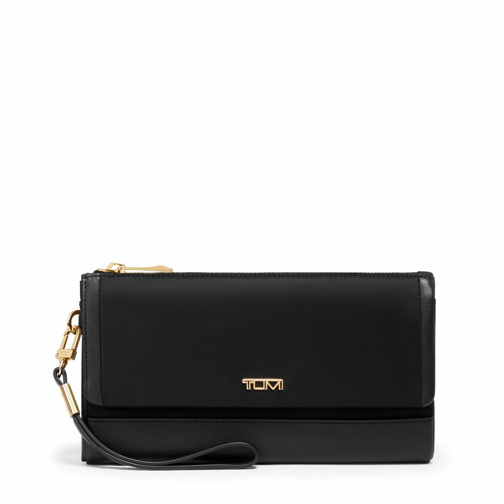 Voyageur SLG Travel Wallet Black/Gold