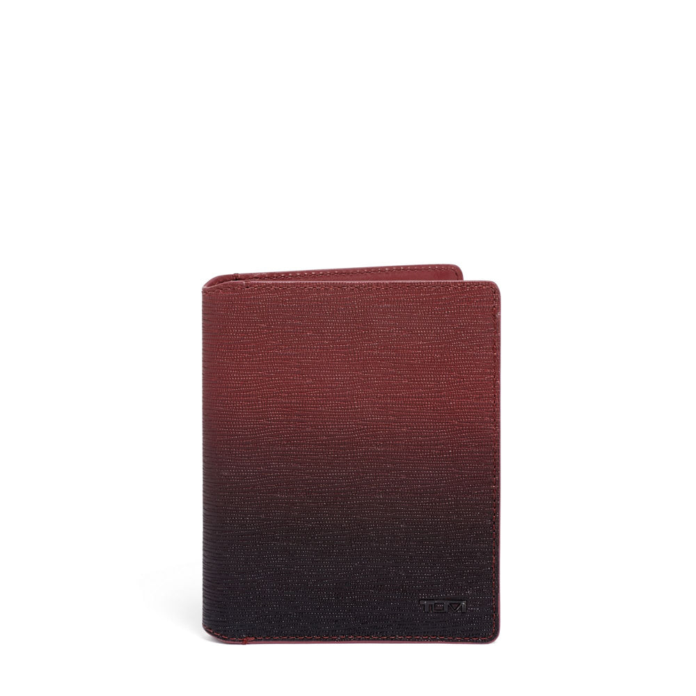 Passport Case Couro Vermelho