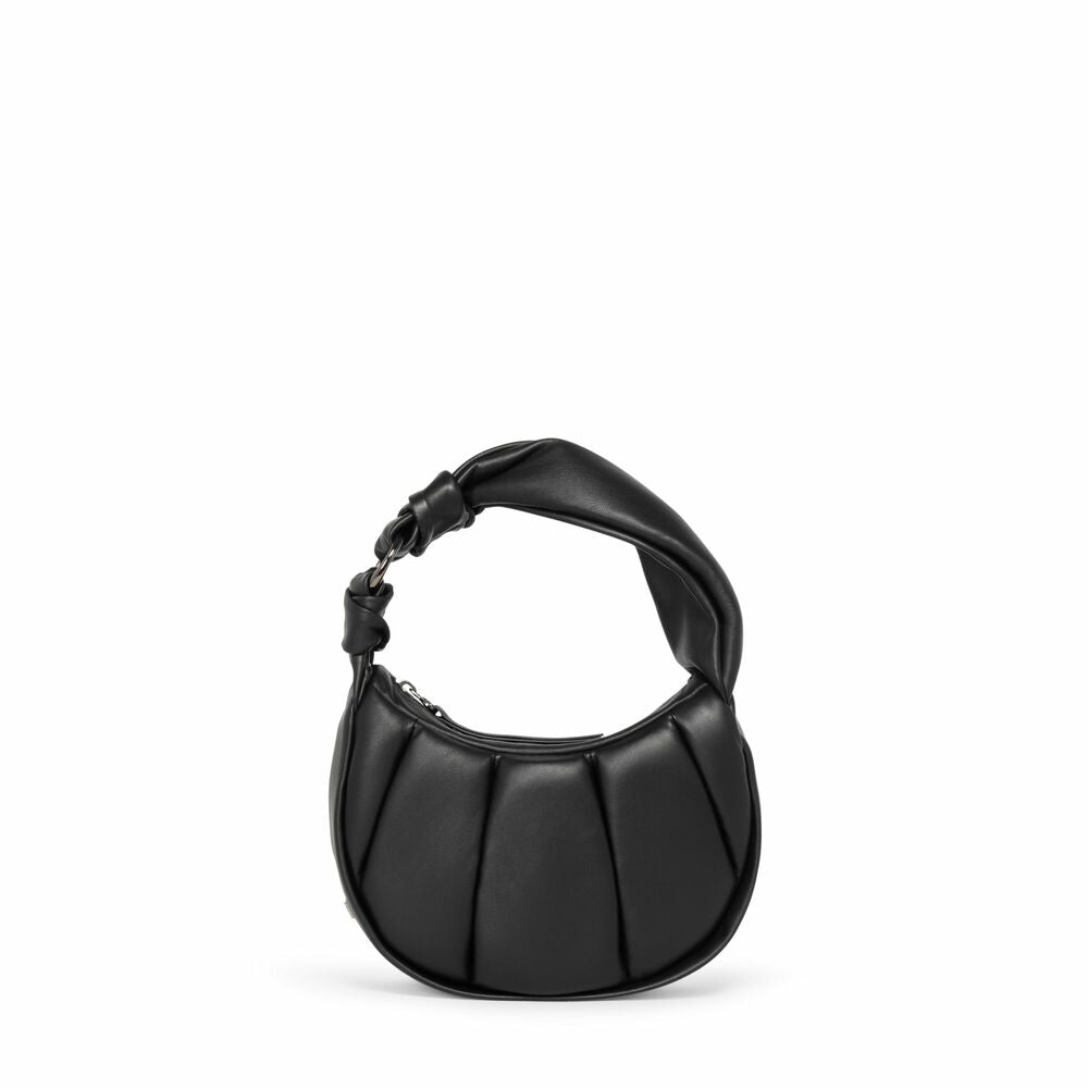 Asra Small Crossbody Black Puff