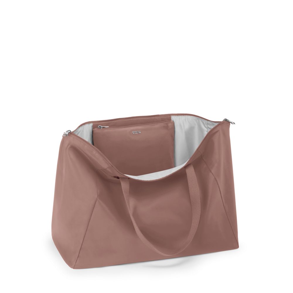 Bolsa Tote Just in Case® Voyageur Marrom Light