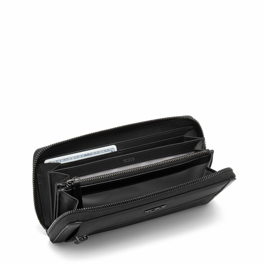 Voyageur SLG Zip-Around Continental Black/Gunmetal