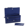 Carteira Flap Continental Azul