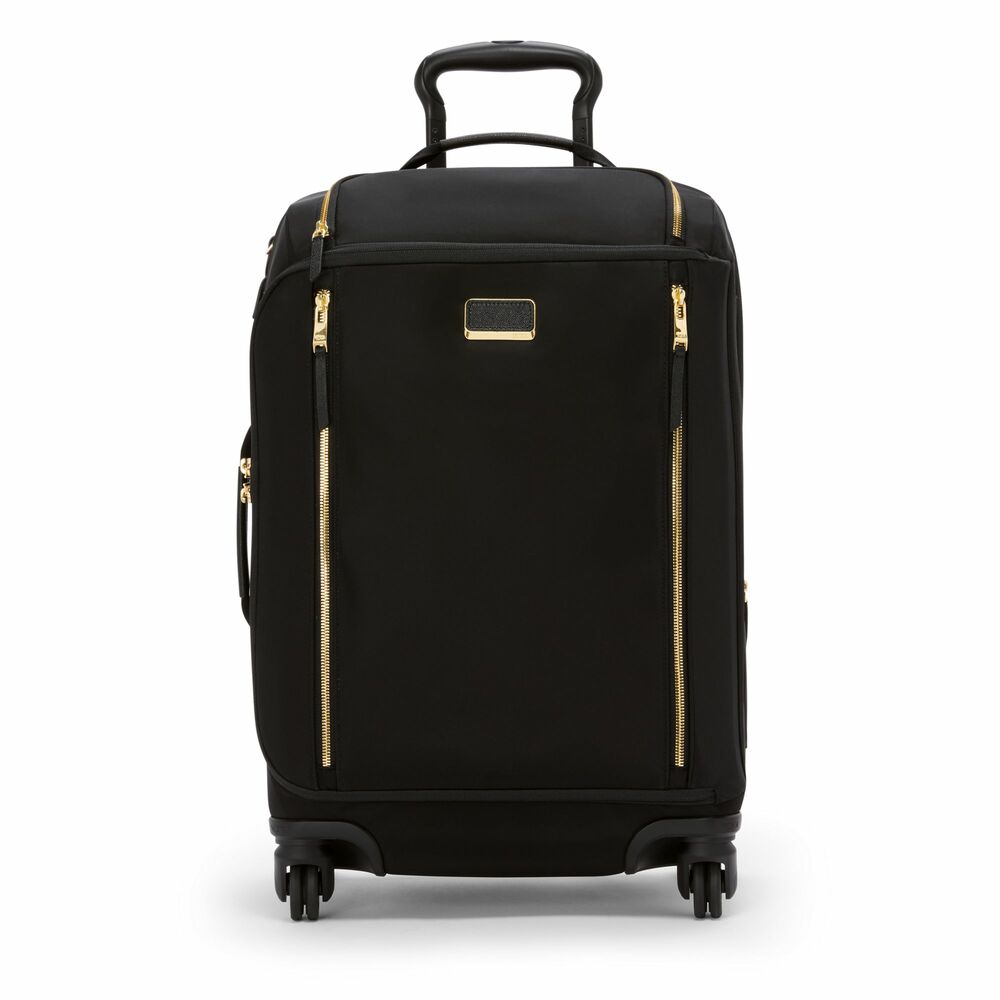 Voyageur Leger International Expandable Carry-On Black/Gold