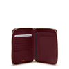 Belden Slg Zip-Around Passport Case Wine