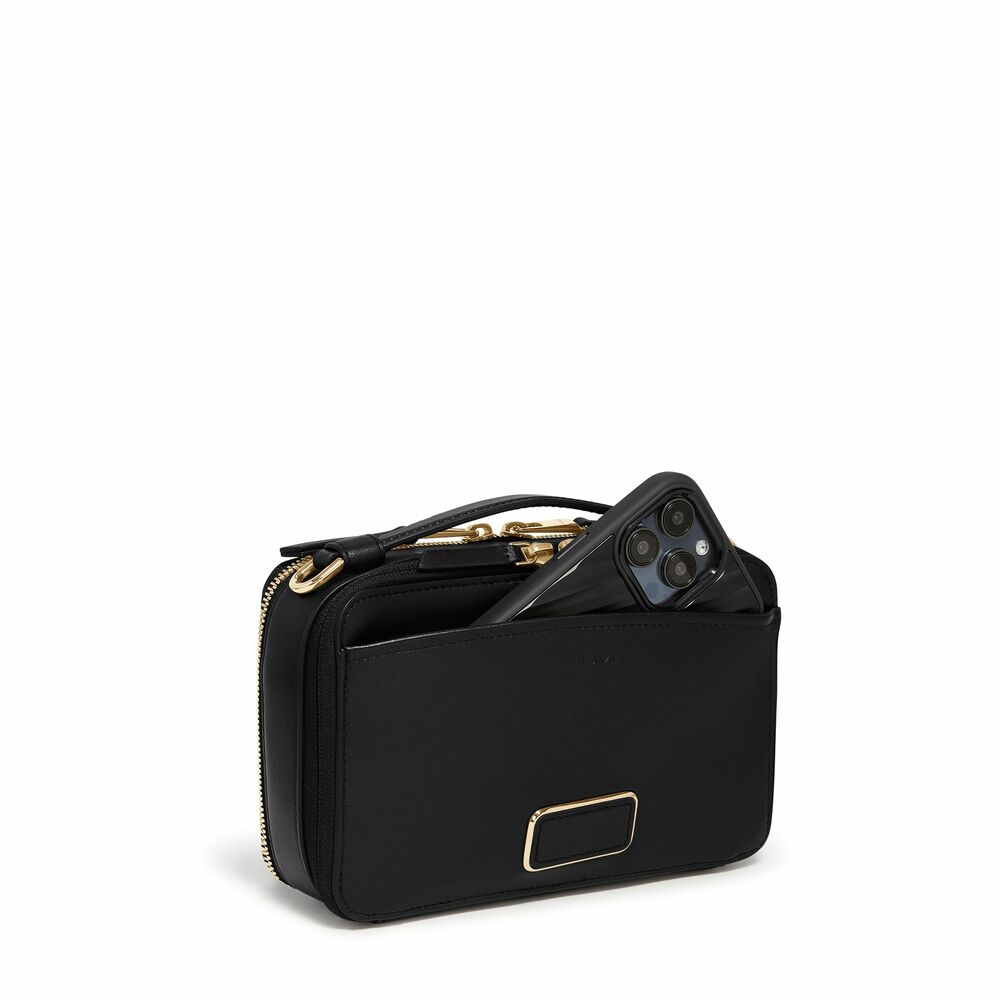 Voyageur Myla Crossbody Black/Light Gold