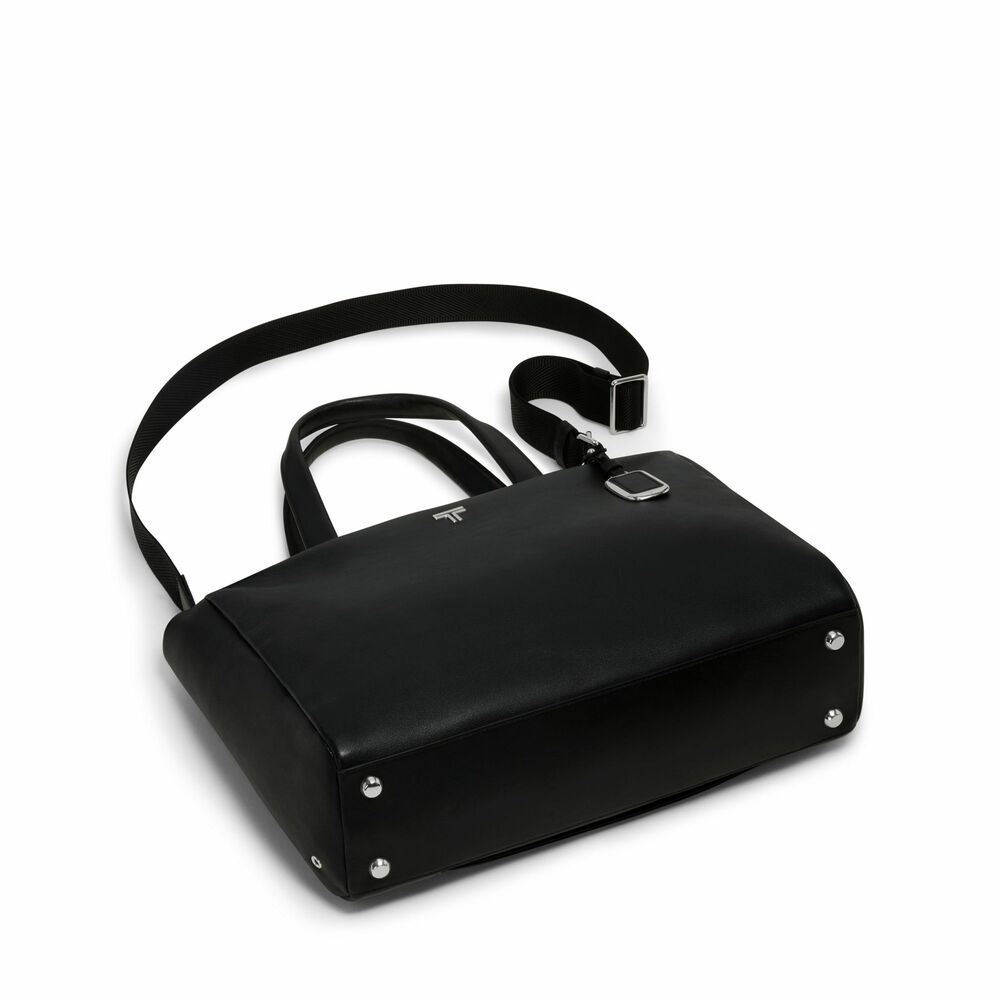 Voyageur Vail Medium Tote Black/Gunmetal