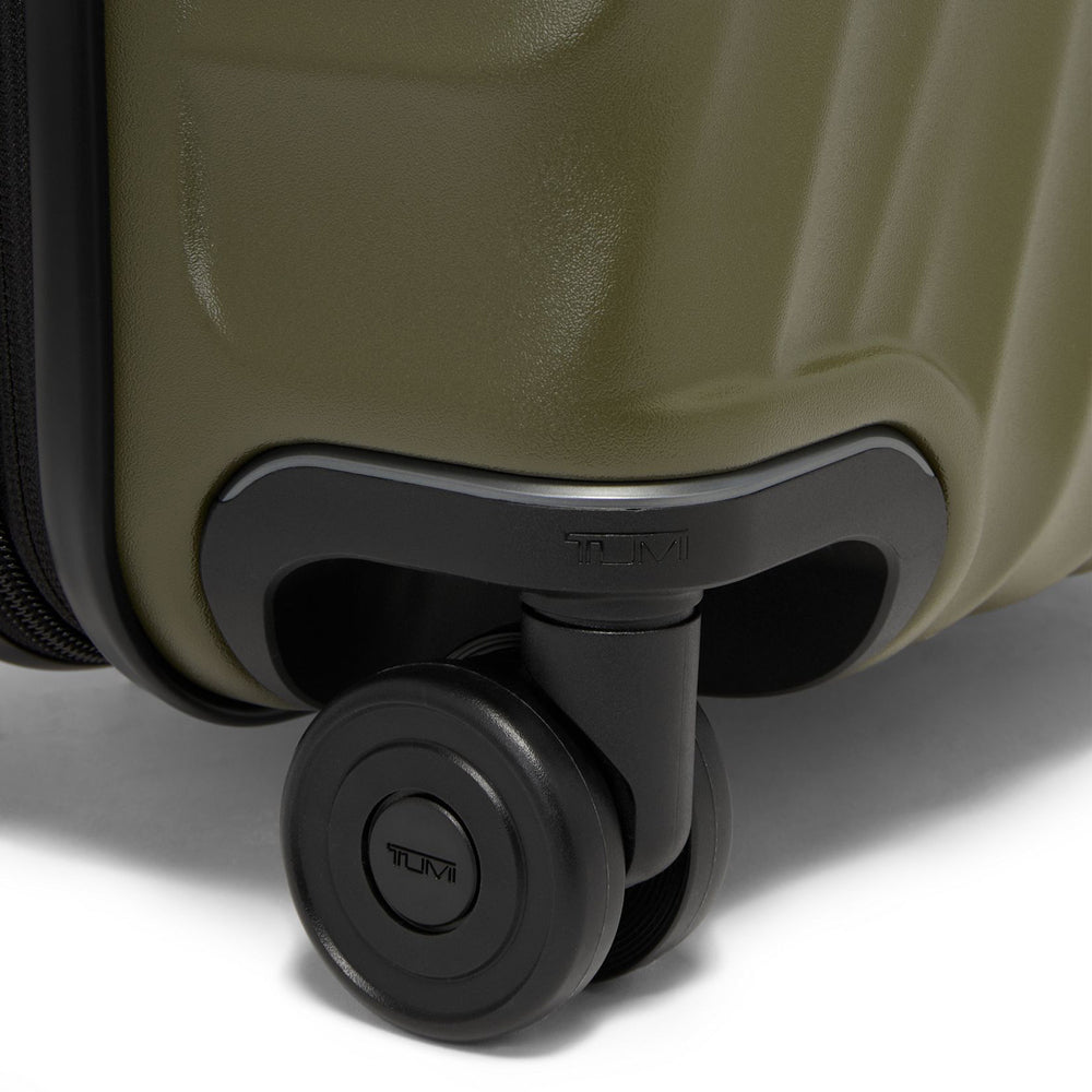 19 Degree International Expandable 4 Wheeled Carry-On Olive Texture