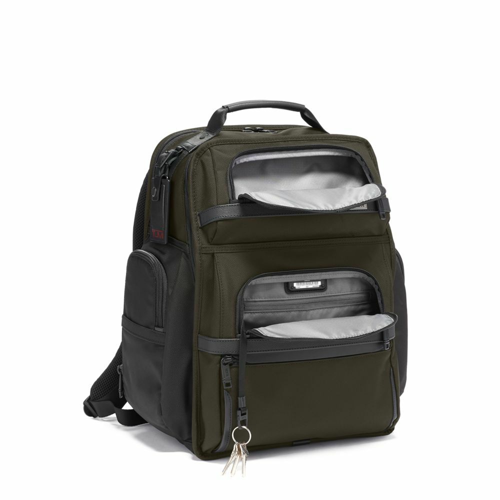 Mochila Brief Pack® Tumi Alpha Verde Musgo