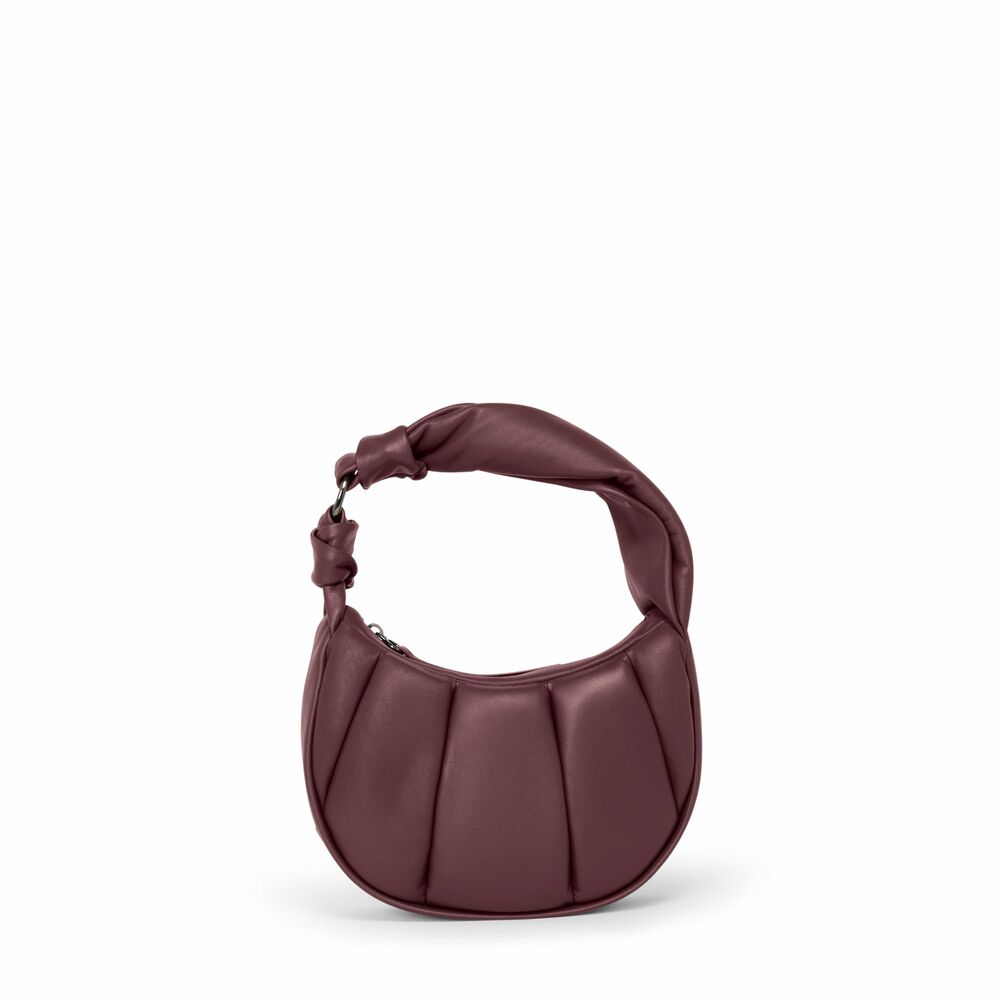 Asra Small Crossbody Cabernet Puff