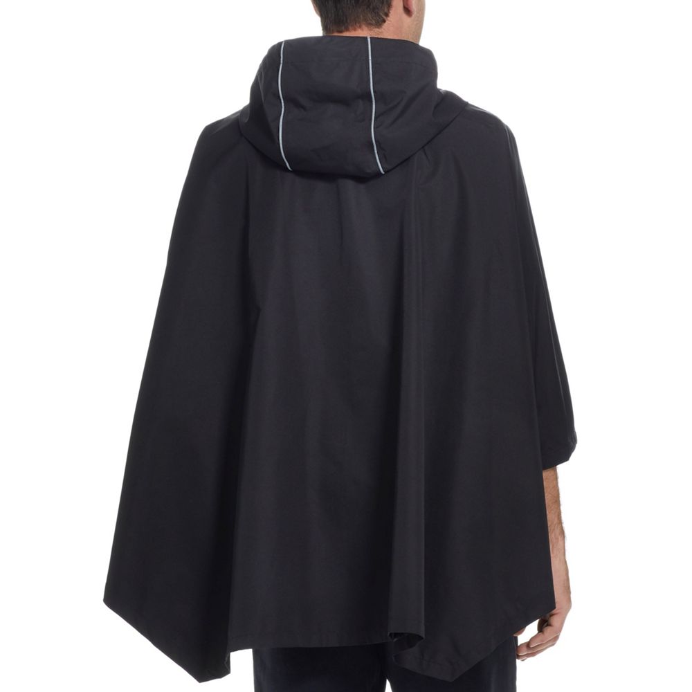 Jaqueta Unisex Rain Poncho P/M Preta