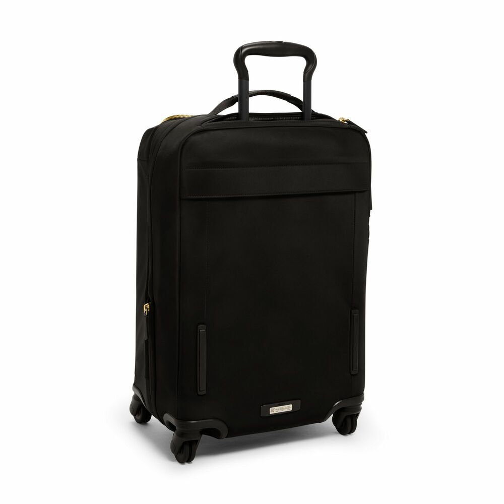 Voyageur Leger International Expandable Carry-On Black/Gold