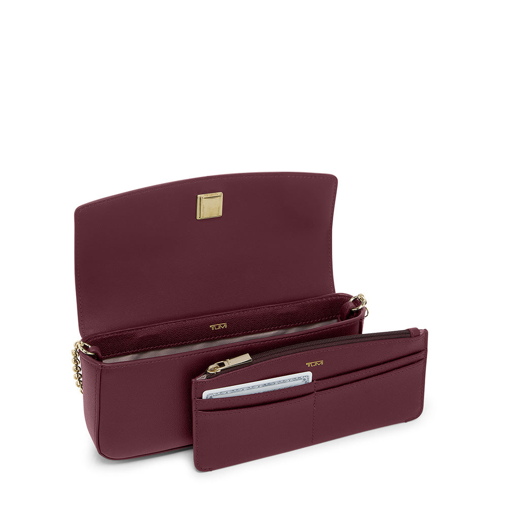 Carteira Transversal On Chain Belden SLG Vinho