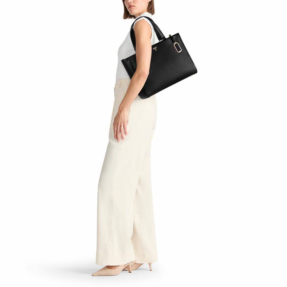 Voyageur Vail Medium Tote Black/Gunmetal