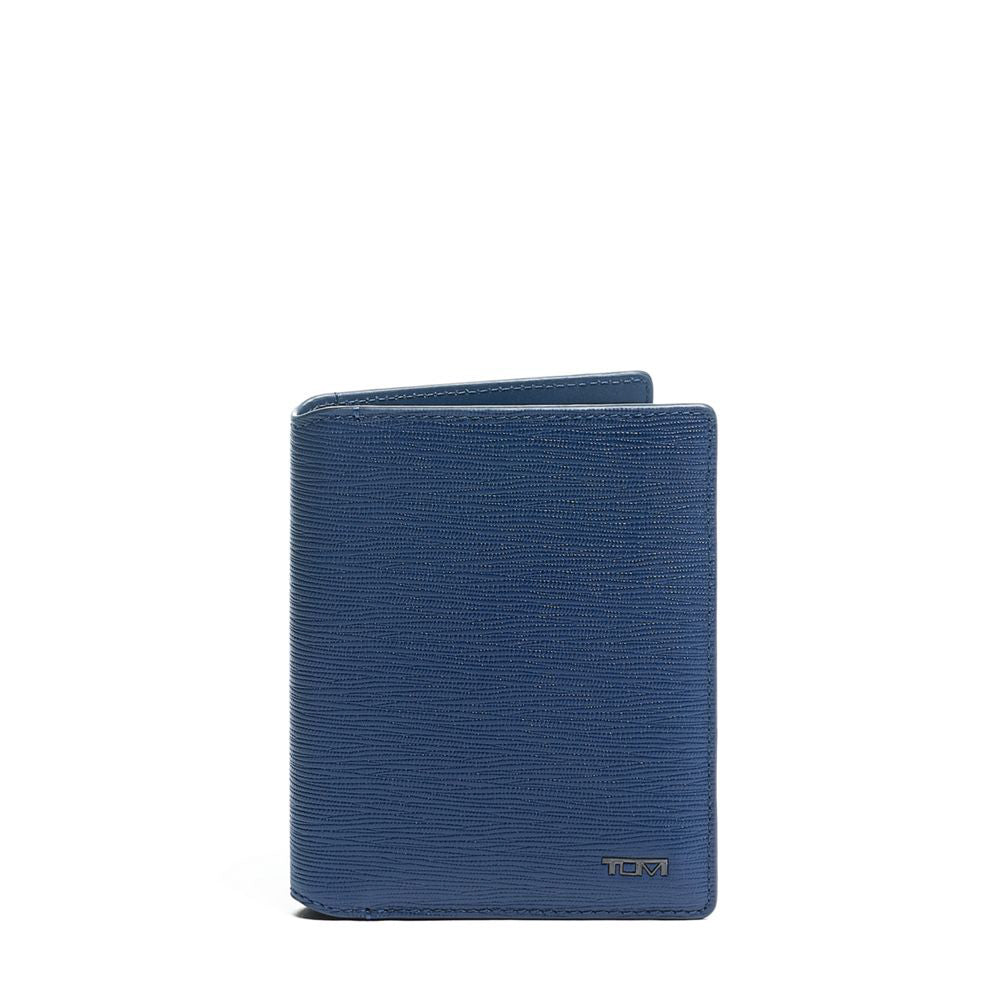 Passport Case Couro Azul