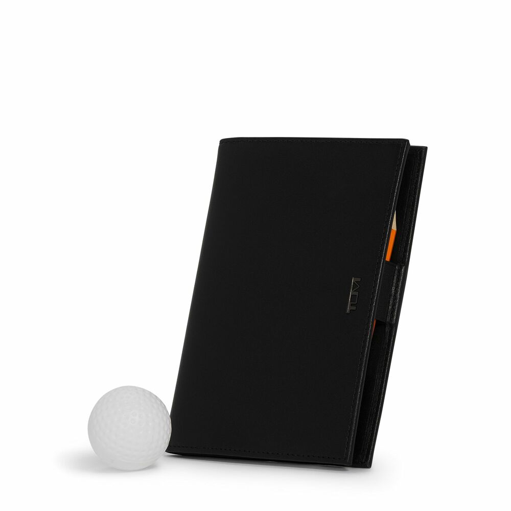 Nassau SLG Golf Score Card Holder Black Smooth