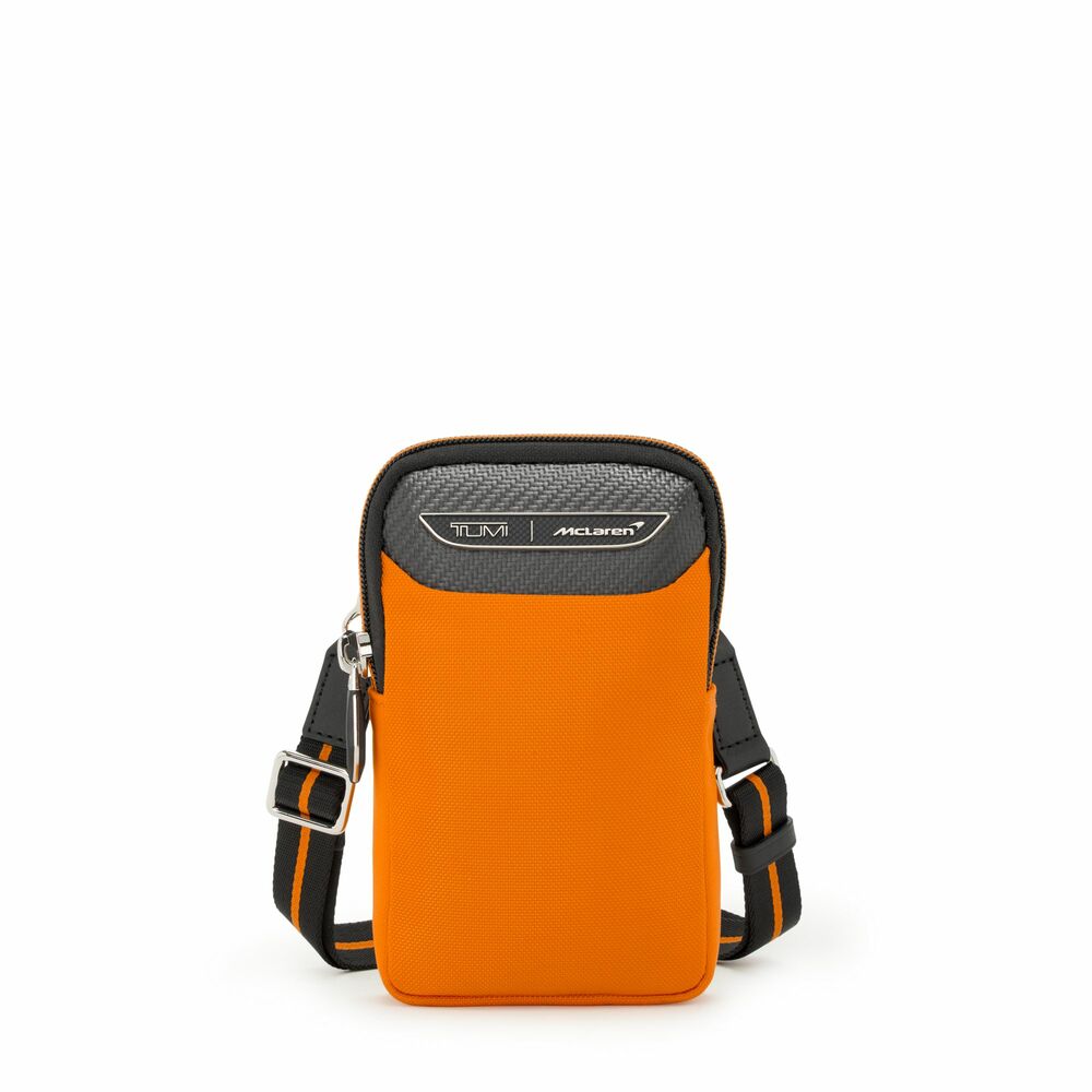 Tumi I Mclaren Fuel Small Crossbody Papaya