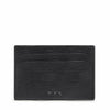 Nassau SLG Slim Card Case Black Embossed