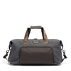 Double Expansion Travel Satchel Duffel Cinza