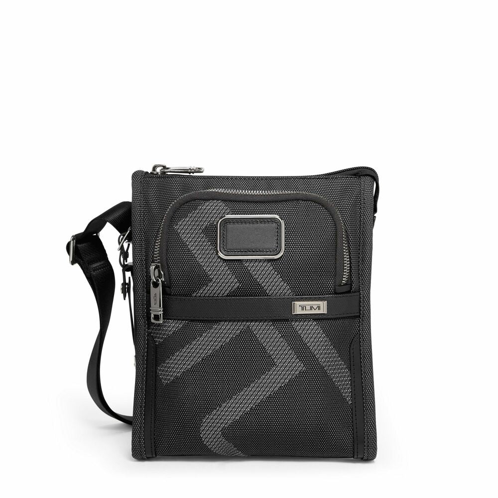 Tumi Alpha Pocket Bag Small Reflective Tumi Jacquard