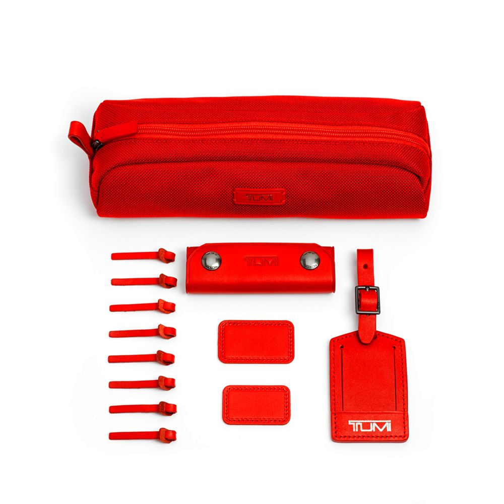 Kit de Personalização Tumi Accents Vermelho