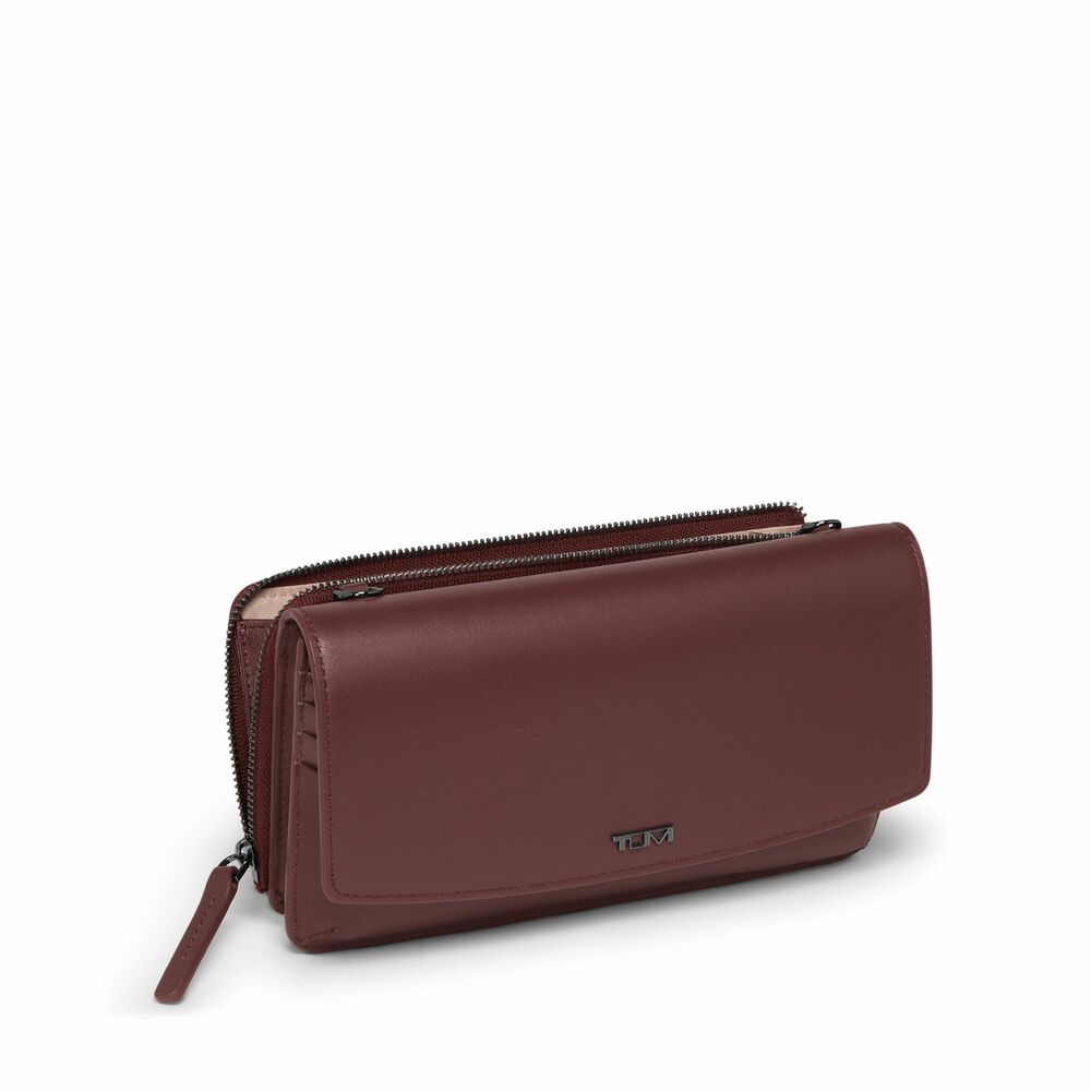 Belden SLG Wallet Crossbody Cabernet