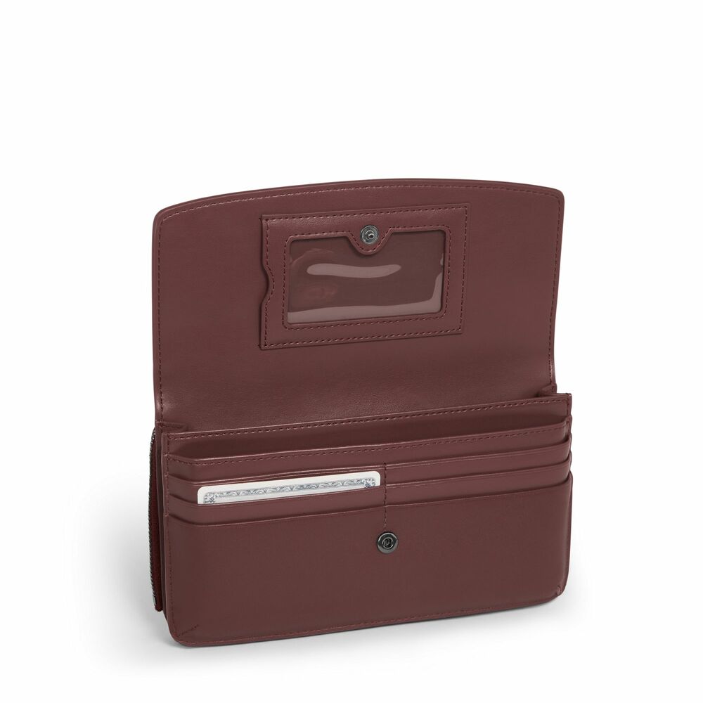 Belden SLG Wallet Crossbody Cabernet