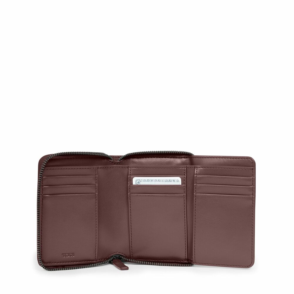 Belden SLG Tri-Fold Zip-Around Cabernet