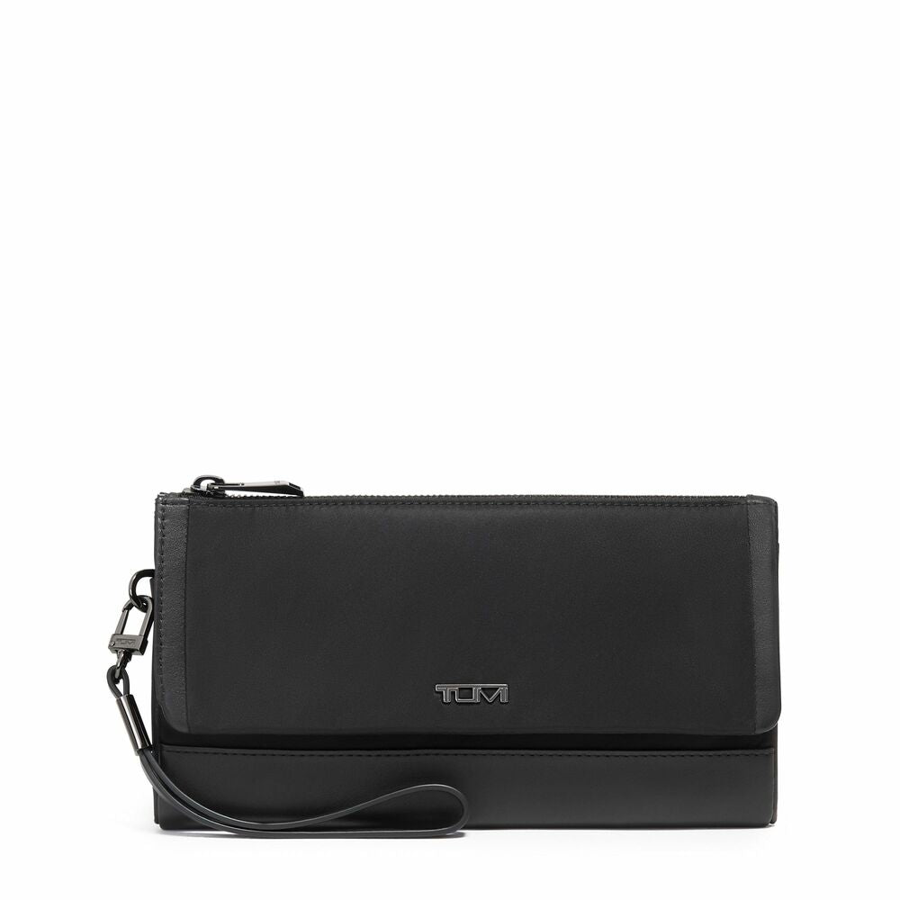 Voyageur SLG Travel Wallet Black/Gunmetal