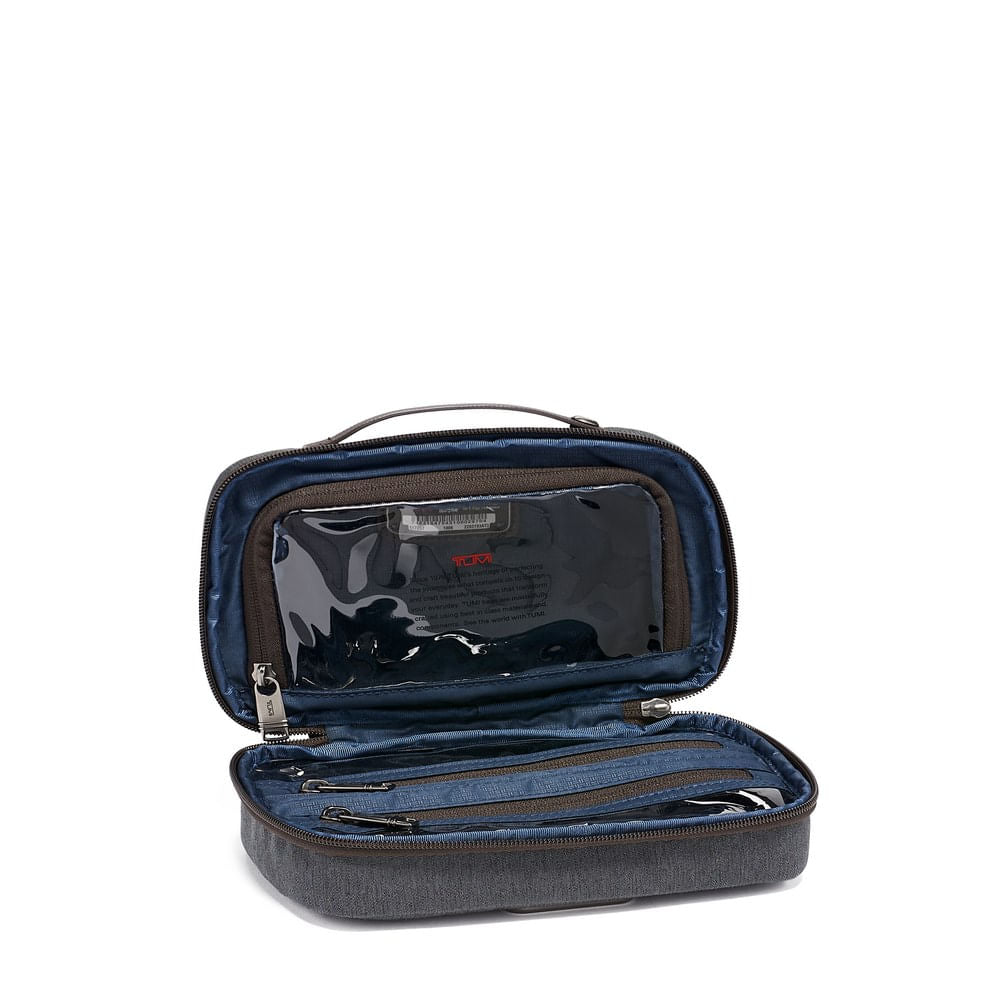 Necessaire Split Travel Kit Cinza