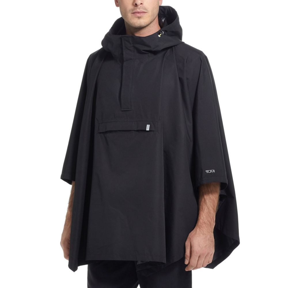 Jaqueta Unisex Rain Poncho P/M Preta