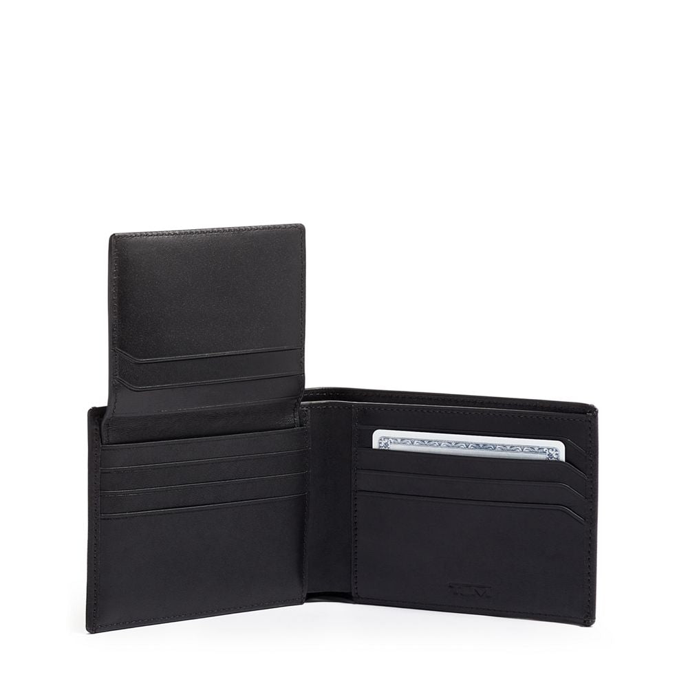 Carteira Global Removable Passcase Couro Preta