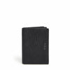 Nassau SLG Gusseted Card Case Black Embossed